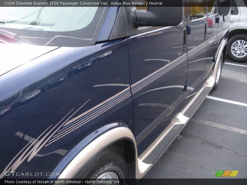 Indigo Blue Metallic / Neutral 2004 Chevrolet Express 1500 Passenger Conversion Van