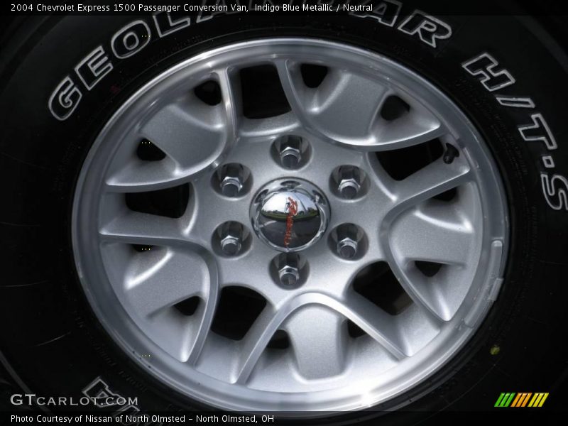 Indigo Blue Metallic / Neutral 2004 Chevrolet Express 1500 Passenger Conversion Van