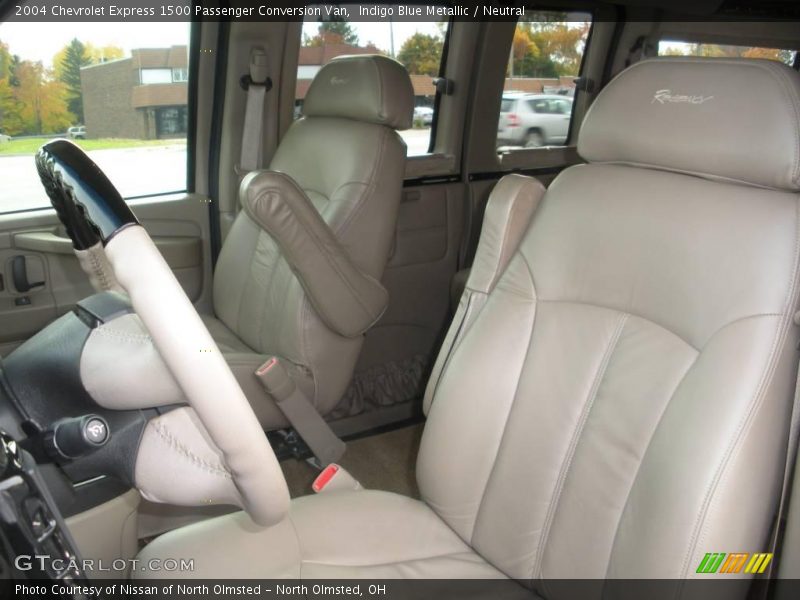 Indigo Blue Metallic / Neutral 2004 Chevrolet Express 1500 Passenger Conversion Van