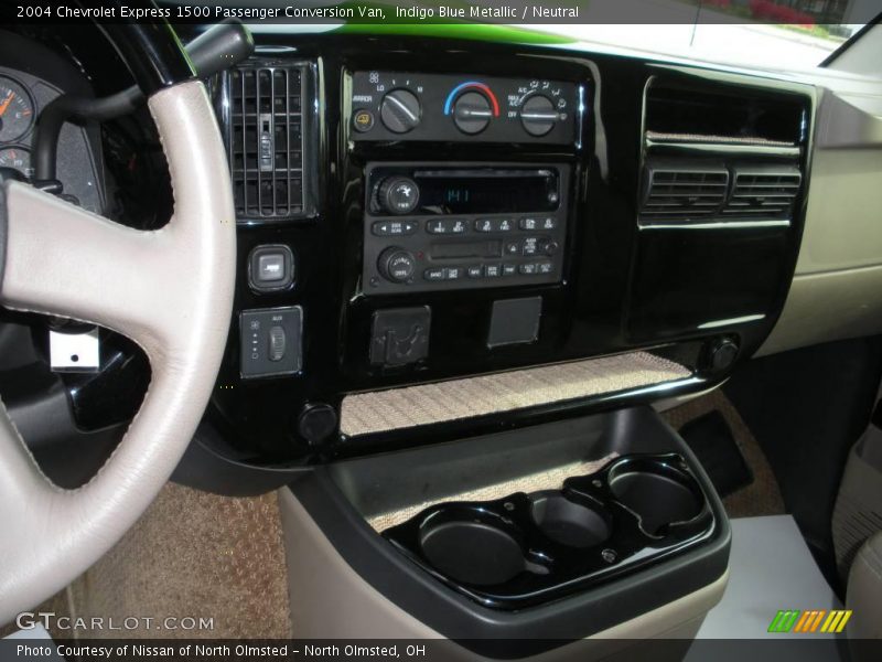 Indigo Blue Metallic / Neutral 2004 Chevrolet Express 1500 Passenger Conversion Van
