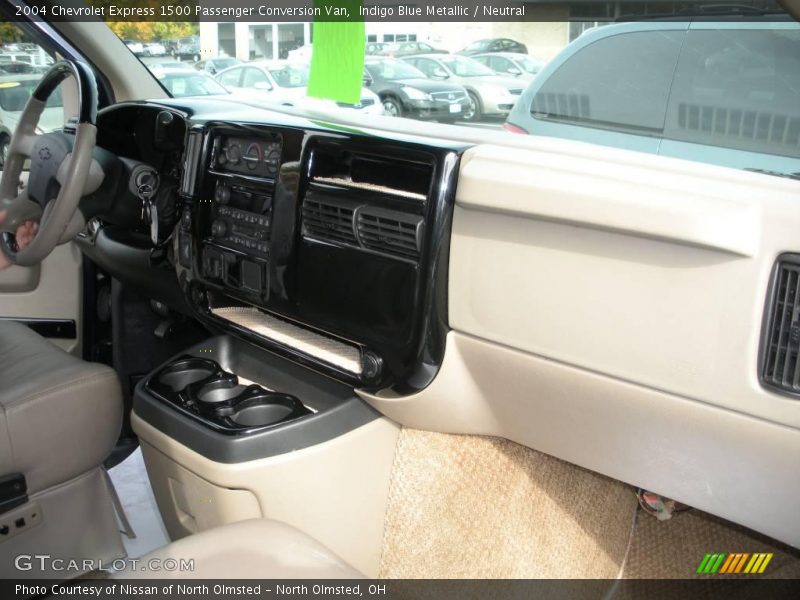 Indigo Blue Metallic / Neutral 2004 Chevrolet Express 1500 Passenger Conversion Van