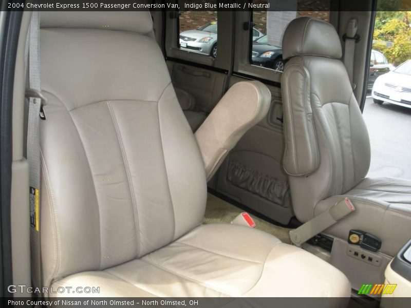 Indigo Blue Metallic / Neutral 2004 Chevrolet Express 1500 Passenger Conversion Van