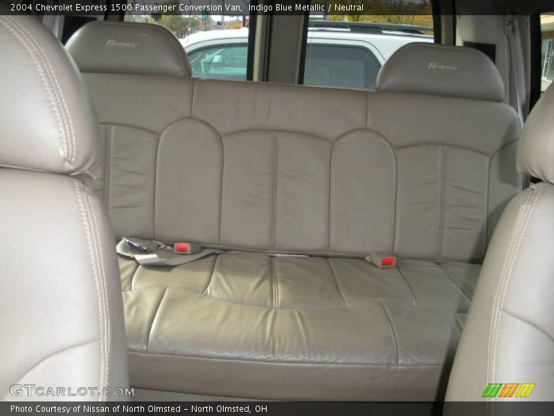 Indigo Blue Metallic / Neutral 2004 Chevrolet Express 1500 Passenger Conversion Van