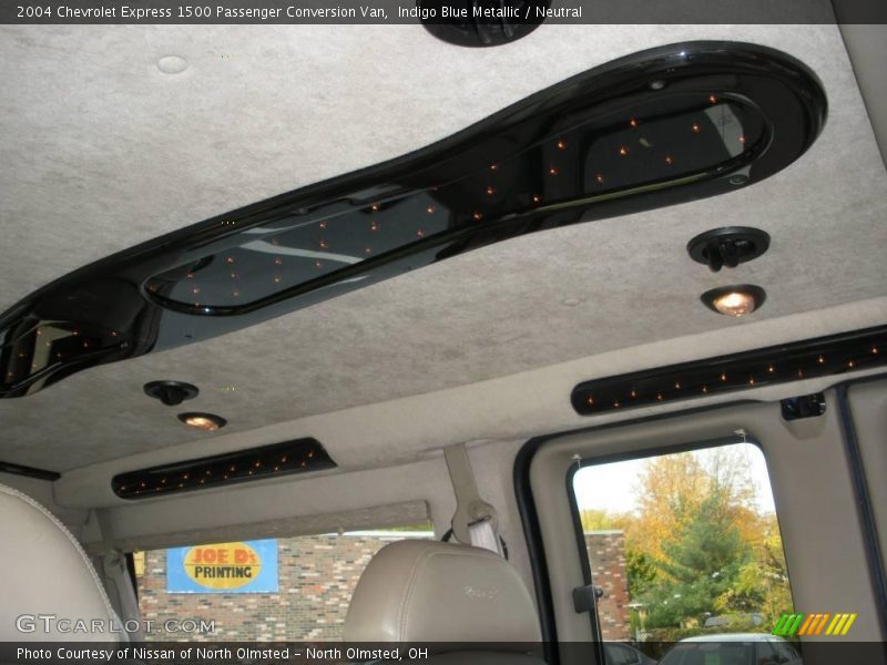 Indigo Blue Metallic / Neutral 2004 Chevrolet Express 1500 Passenger Conversion Van