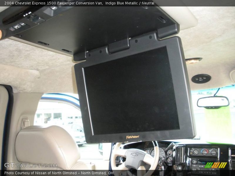 Indigo Blue Metallic / Neutral 2004 Chevrolet Express 1500 Passenger Conversion Van