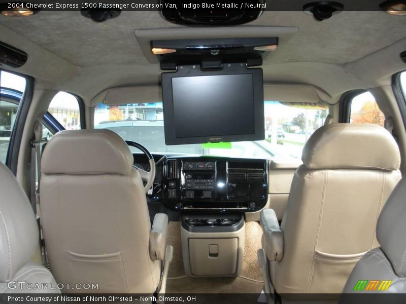 Indigo Blue Metallic / Neutral 2004 Chevrolet Express 1500 Passenger Conversion Van