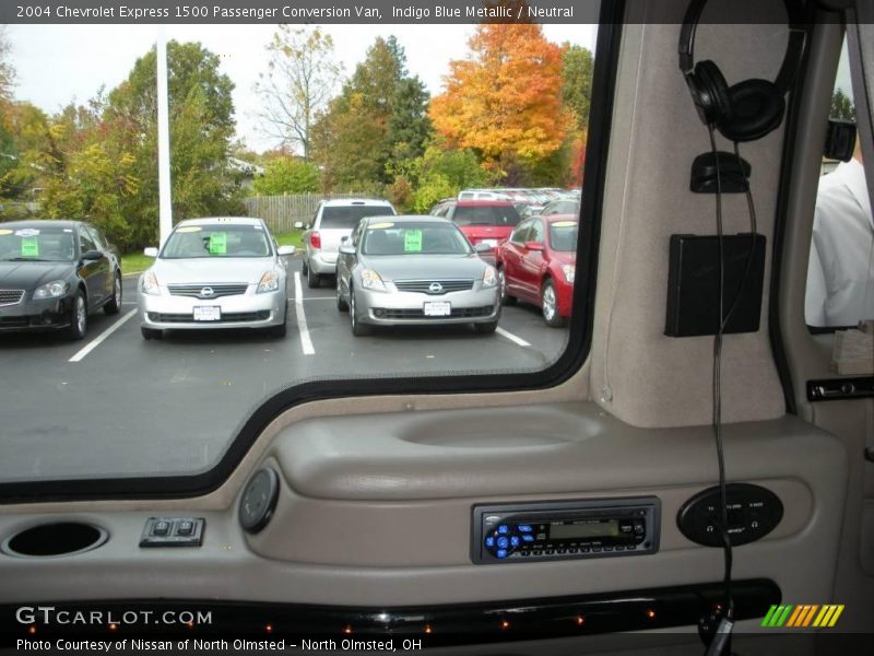 Indigo Blue Metallic / Neutral 2004 Chevrolet Express 1500 Passenger Conversion Van