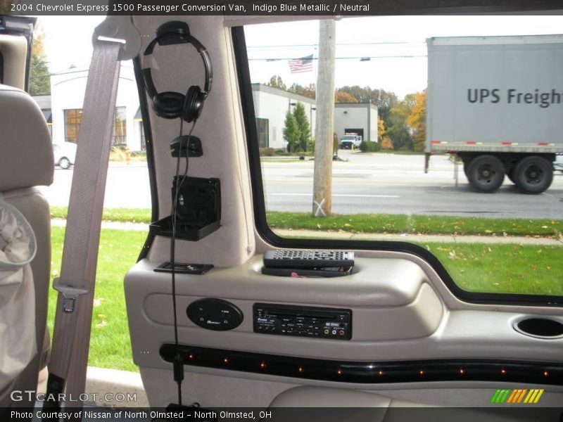 Indigo Blue Metallic / Neutral 2004 Chevrolet Express 1500 Passenger Conversion Van
