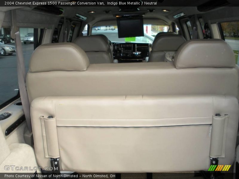 Indigo Blue Metallic / Neutral 2004 Chevrolet Express 1500 Passenger Conversion Van