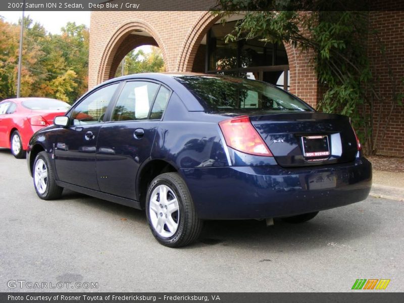 Deep Blue / Gray 2007 Saturn ION 2 Sedan