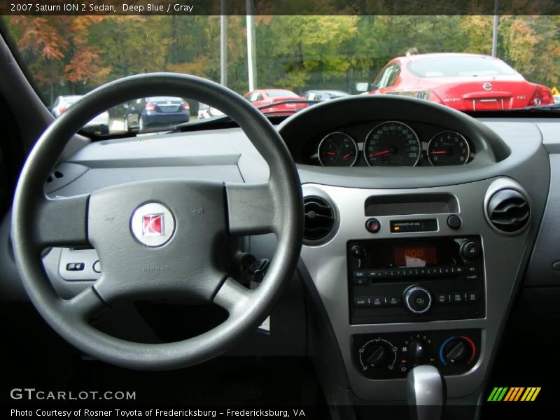 Deep Blue / Gray 2007 Saturn ION 2 Sedan