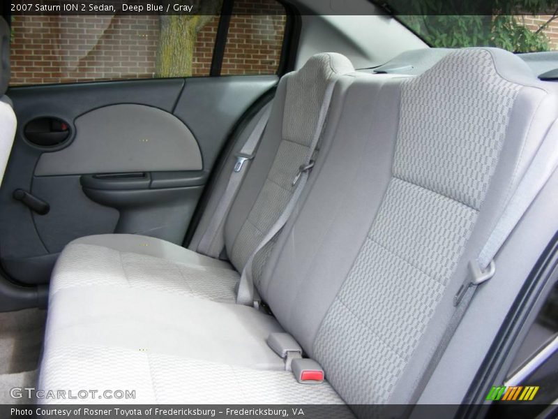 Deep Blue / Gray 2007 Saturn ION 2 Sedan