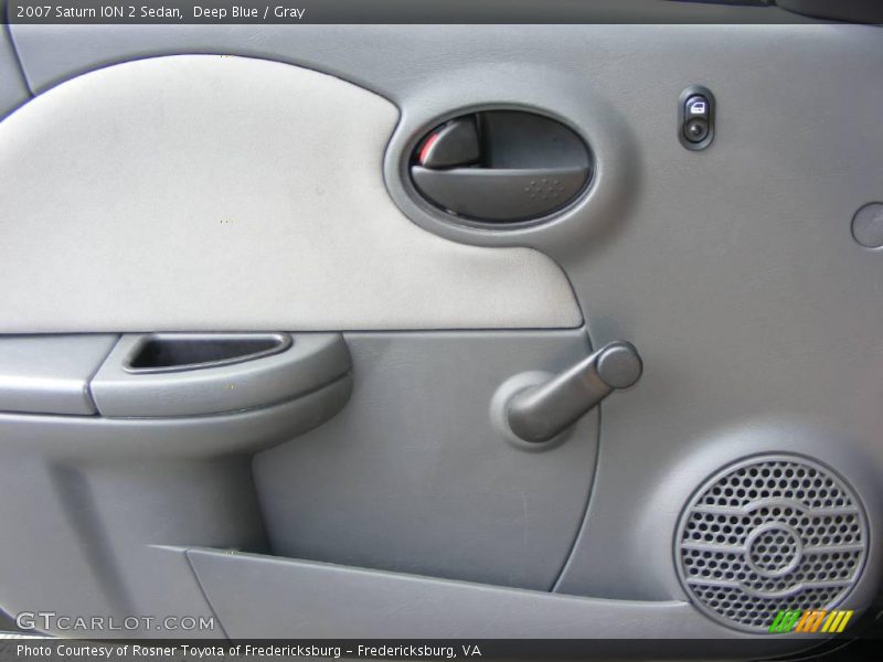 Deep Blue / Gray 2007 Saturn ION 2 Sedan