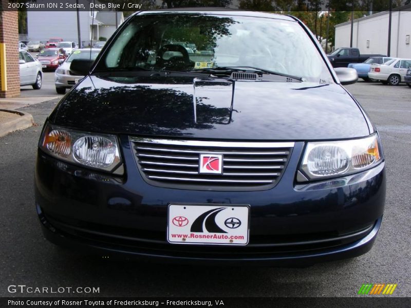 Deep Blue / Gray 2007 Saturn ION 2 Sedan