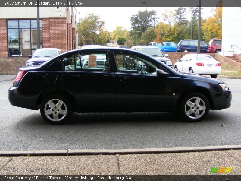 Deep Blue / Gray 2007 Saturn ION 2 Sedan