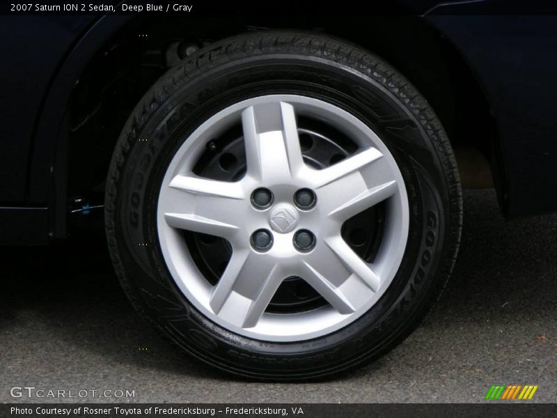 Deep Blue / Gray 2007 Saturn ION 2 Sedan