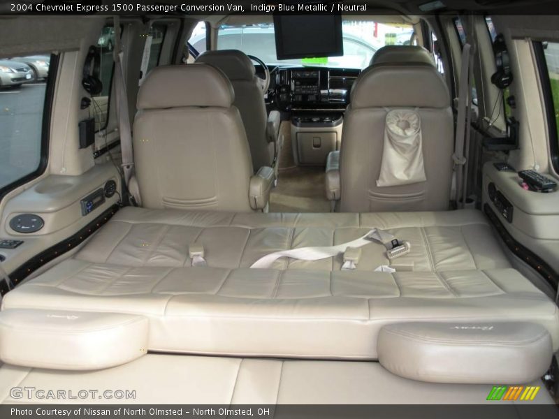 Indigo Blue Metallic / Neutral 2004 Chevrolet Express 1500 Passenger Conversion Van