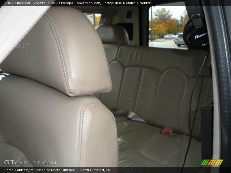 Indigo Blue Metallic / Neutral 2004 Chevrolet Express 1500 Passenger Conversion Van