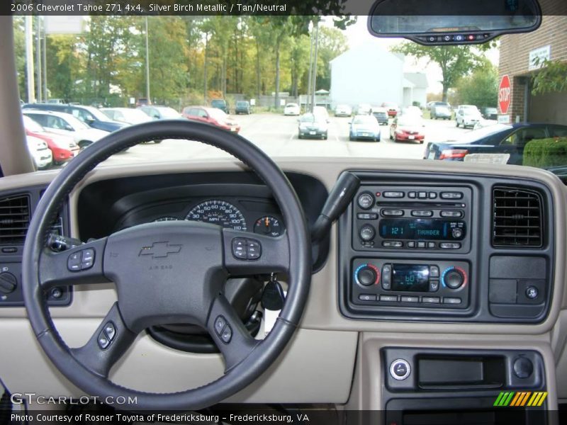Silver Birch Metallic / Tan/Neutral 2006 Chevrolet Tahoe Z71 4x4