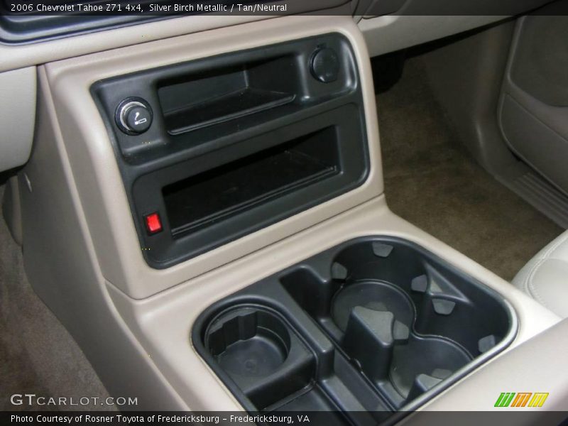 Silver Birch Metallic / Tan/Neutral 2006 Chevrolet Tahoe Z71 4x4