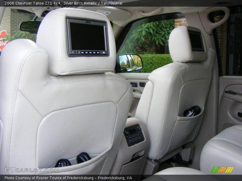 Silver Birch Metallic / Tan/Neutral 2006 Chevrolet Tahoe Z71 4x4