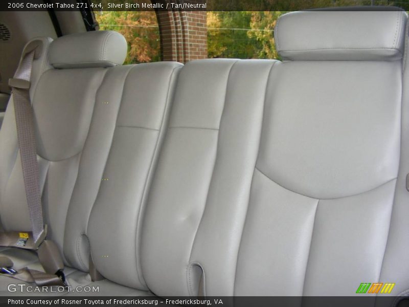 Silver Birch Metallic / Tan/Neutral 2006 Chevrolet Tahoe Z71 4x4