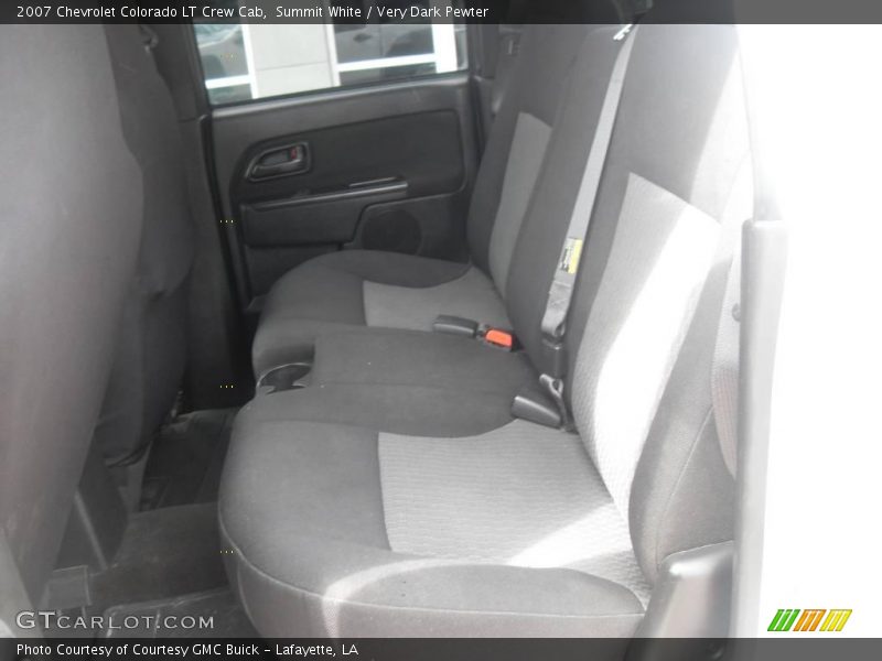 Summit White / Very Dark Pewter 2007 Chevrolet Colorado LT Crew Cab