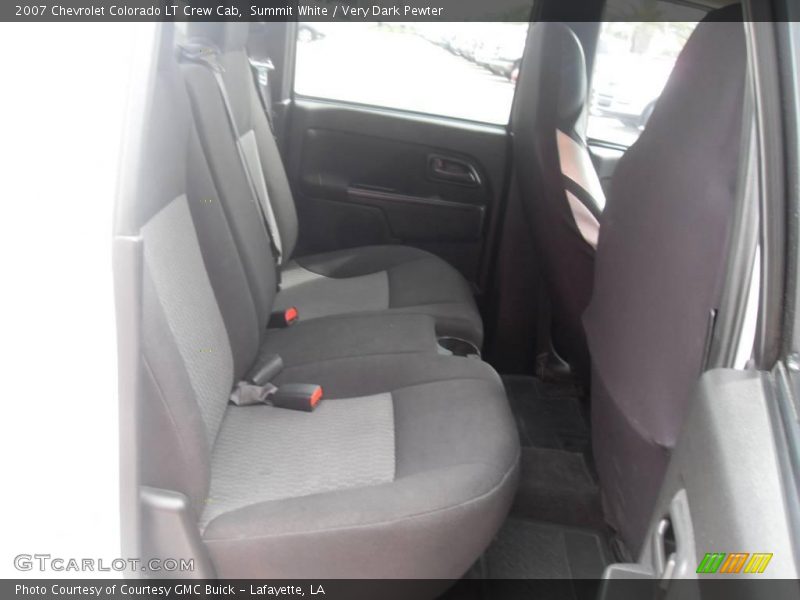 Summit White / Very Dark Pewter 2007 Chevrolet Colorado LT Crew Cab