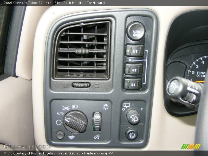 Silver Birch Metallic / Tan/Neutral 2006 Chevrolet Tahoe Z71 4x4