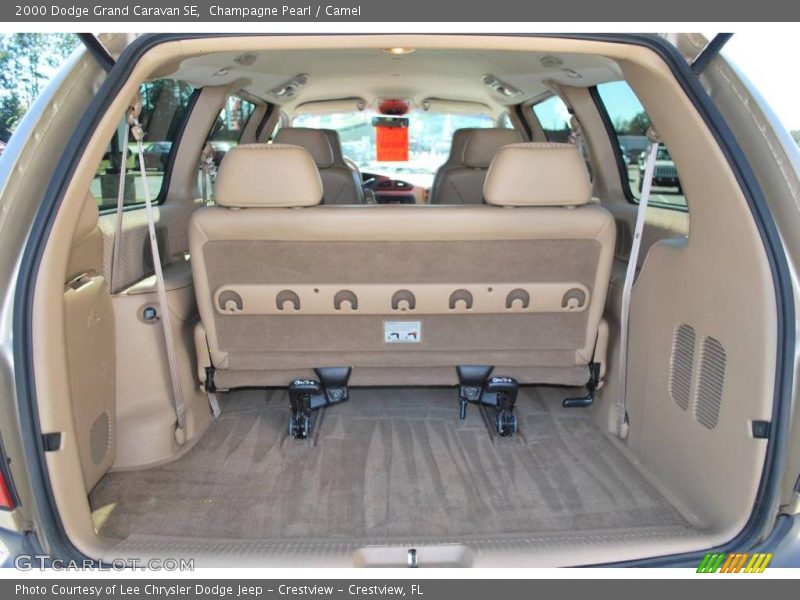 Champagne Pearl / Camel 2000 Dodge Grand Caravan SE