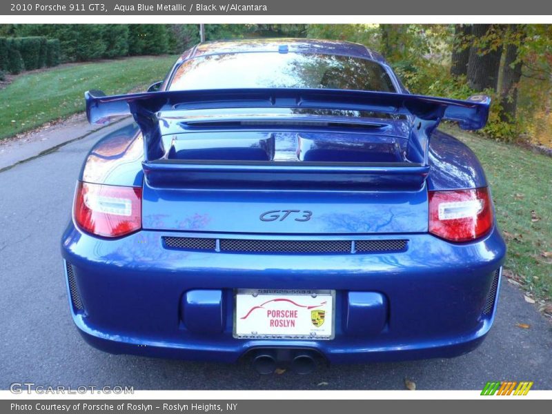 Aqua Blue Metallic / Black w/Alcantara 2010 Porsche 911 GT3