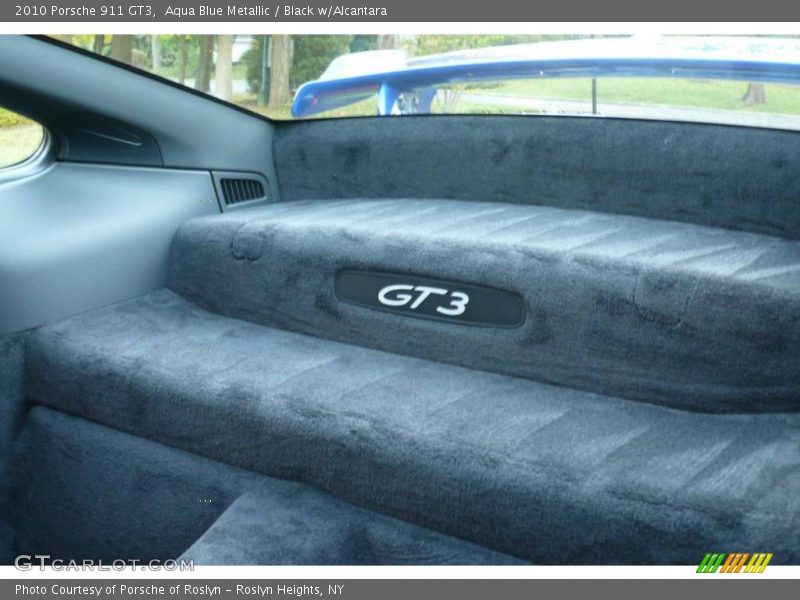 Aqua Blue Metallic / Black w/Alcantara 2010 Porsche 911 GT3
