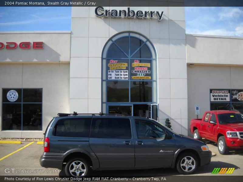 Stealth Gray Metallic / Gray 2004 Pontiac Montana