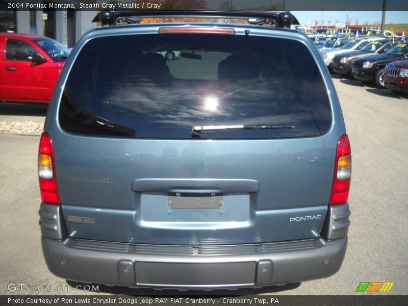 Stealth Gray Metallic / Gray 2004 Pontiac Montana