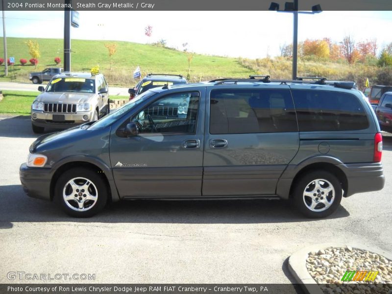 Stealth Gray Metallic / Gray 2004 Pontiac Montana