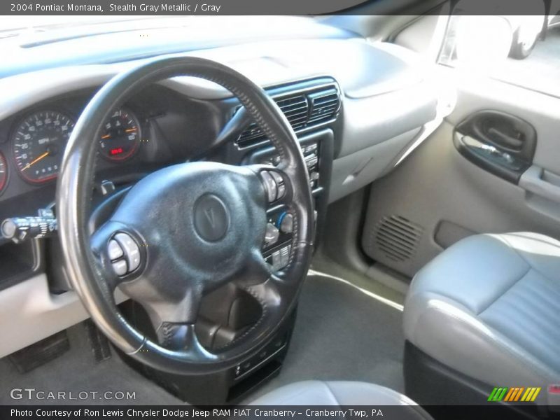 Stealth Gray Metallic / Gray 2004 Pontiac Montana