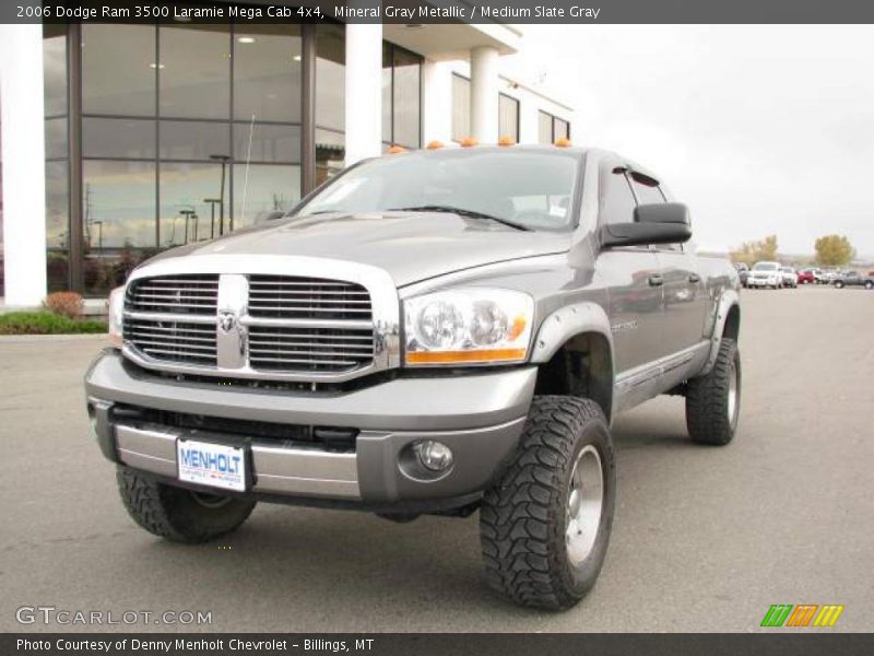 Mineral Gray Metallic / Medium Slate Gray 2006 Dodge Ram 3500 Laramie Mega Cab 4x4