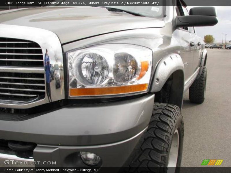 Mineral Gray Metallic / Medium Slate Gray 2006 Dodge Ram 3500 Laramie Mega Cab 4x4