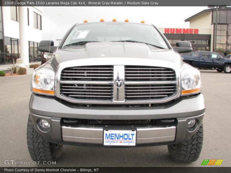 Mineral Gray Metallic / Medium Slate Gray 2006 Dodge Ram 3500 Laramie Mega Cab 4x4