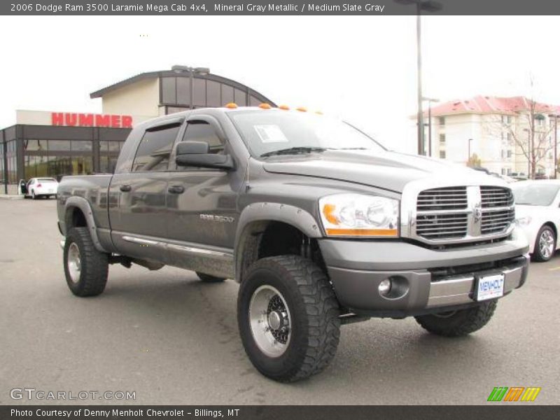 Mineral Gray Metallic / Medium Slate Gray 2006 Dodge Ram 3500 Laramie Mega Cab 4x4