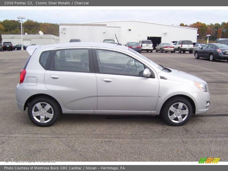 Cosmic Silver Metallic / Charcoal 2009 Pontiac G3