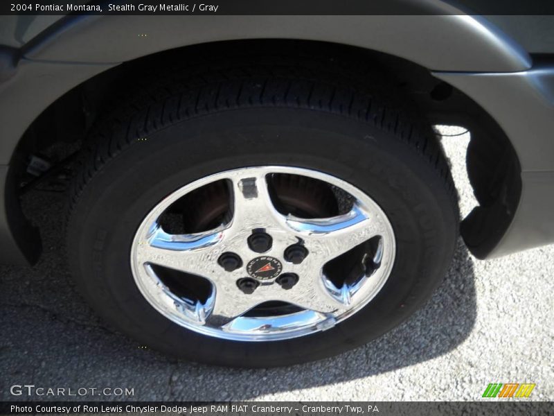 Stealth Gray Metallic / Gray 2004 Pontiac Montana