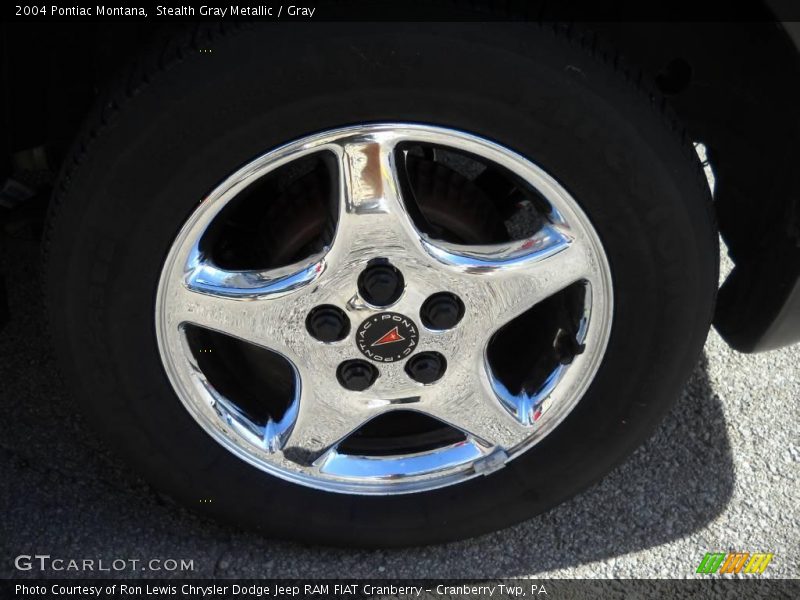 Stealth Gray Metallic / Gray 2004 Pontiac Montana