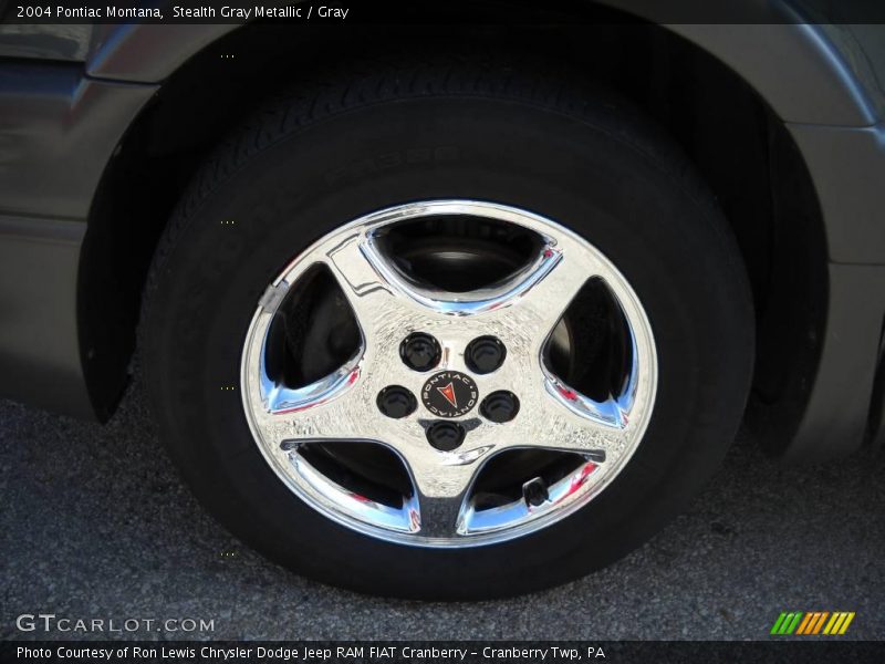 Stealth Gray Metallic / Gray 2004 Pontiac Montana