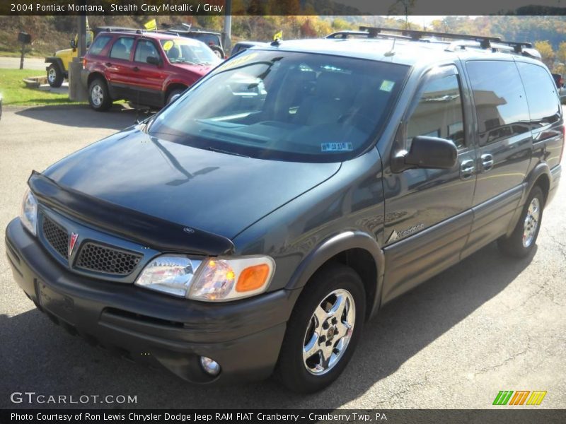 Stealth Gray Metallic / Gray 2004 Pontiac Montana