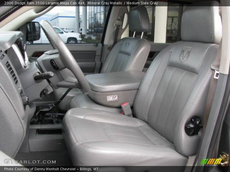 Mineral Gray Metallic / Medium Slate Gray 2006 Dodge Ram 3500 Laramie Mega Cab 4x4