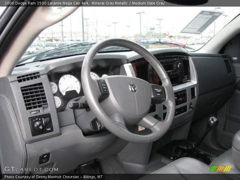 Mineral Gray Metallic / Medium Slate Gray 2006 Dodge Ram 3500 Laramie Mega Cab 4x4
