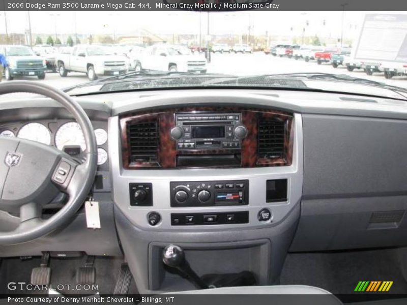 Mineral Gray Metallic / Medium Slate Gray 2006 Dodge Ram 3500 Laramie Mega Cab 4x4