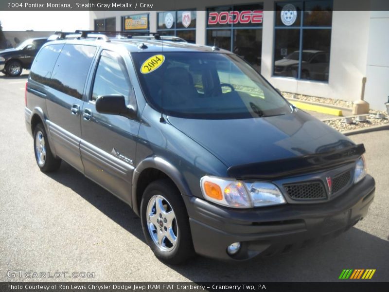 Stealth Gray Metallic / Gray 2004 Pontiac Montana