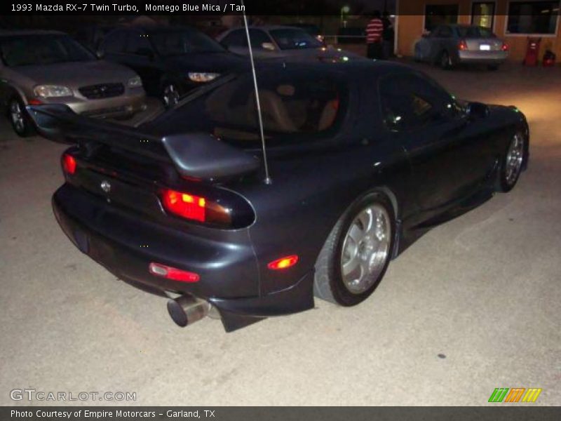 Montego Blue Mica / Tan 1993 Mazda RX-7 Twin Turbo